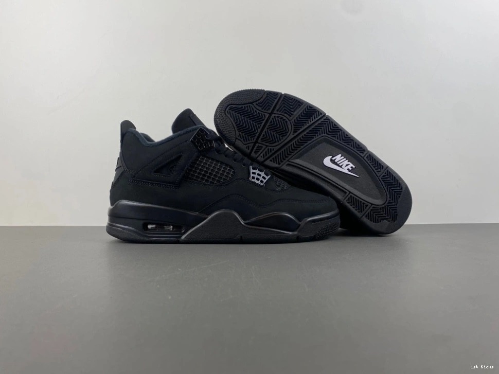 Black FV5029-010 Men's Jordan Cat  (2025) Retro 4 0124